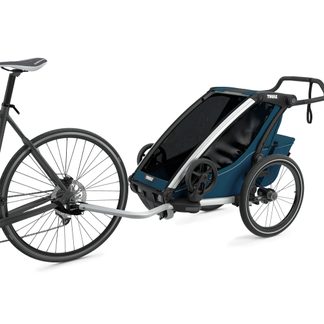 Chariot Cross Bike Trailer1 Seat majolica blue 2023