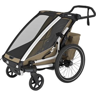 Chariot Cross 2 Single Bike Trailer 1Seat khaki