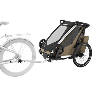 Chariot Cross 2 Single Bike Trailer 1Seat khaki