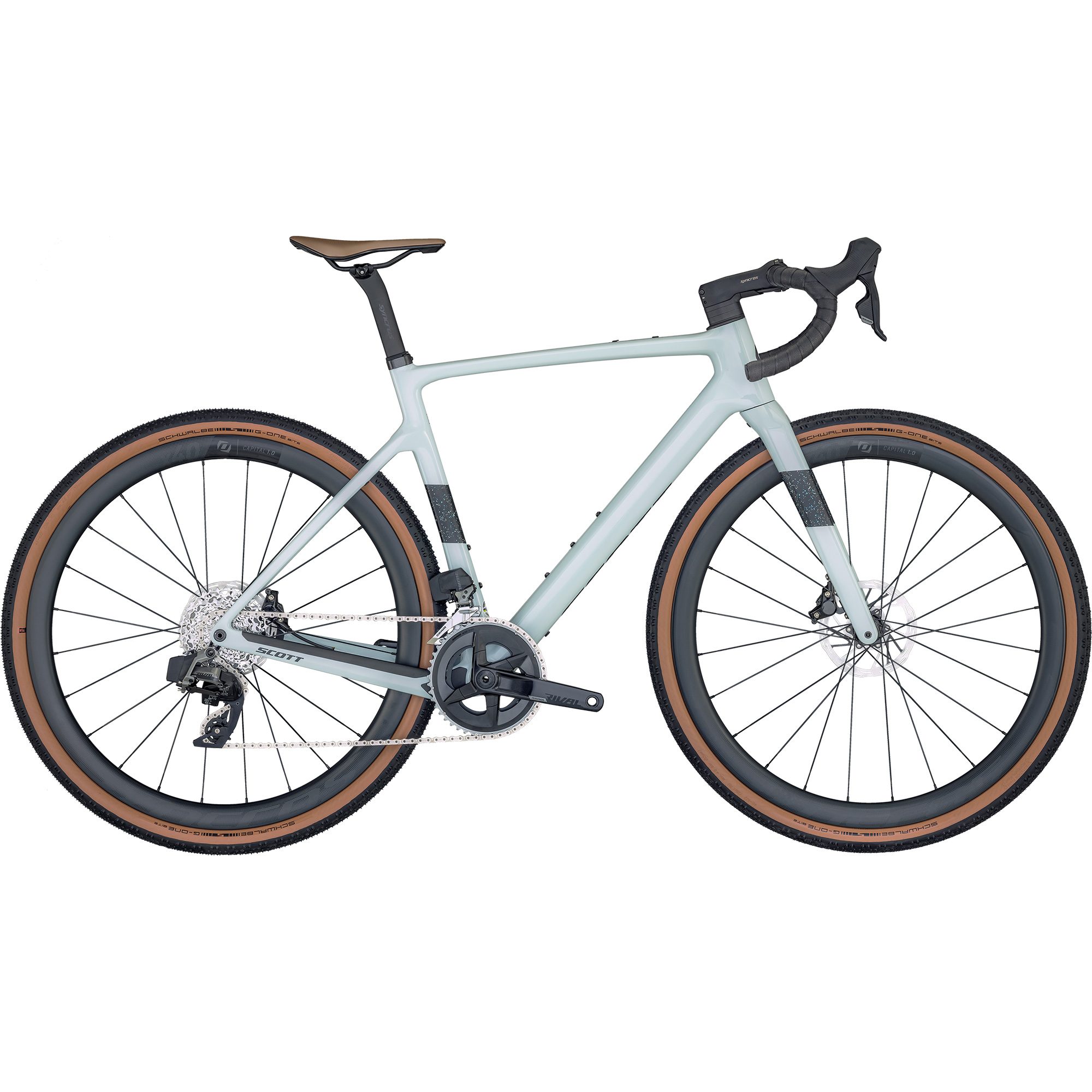 Scott Addict Gravel 20 Carbon Gravel Bike lulworth blue at Sport Bittl Shop