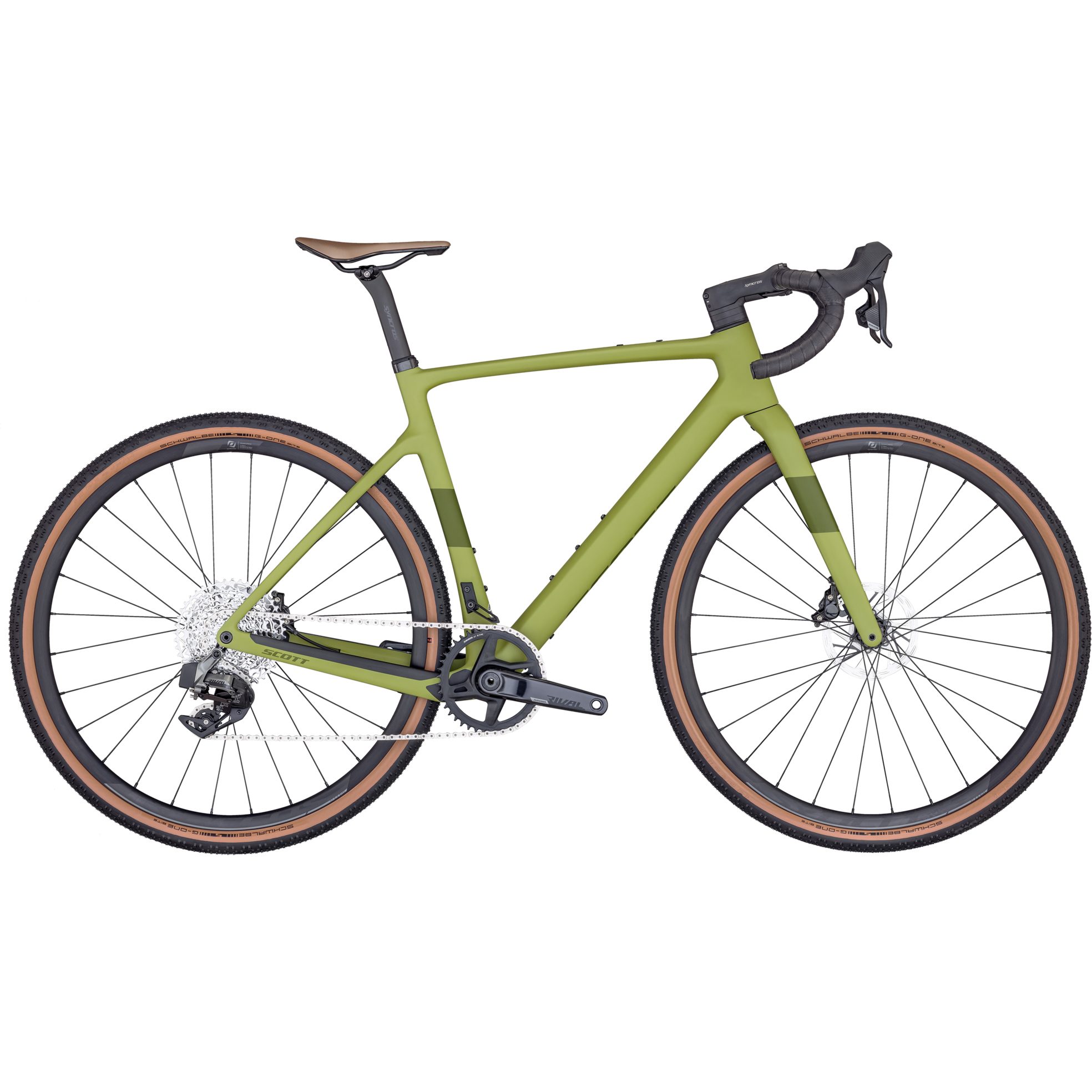 Scott Addict Gravel 30 Carbon Gravel Bike ever green at Sport Bittl Shop