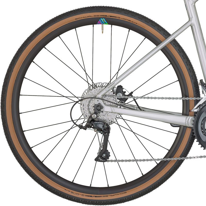 Grandurance 4 Gravel Bike raw titanum silver