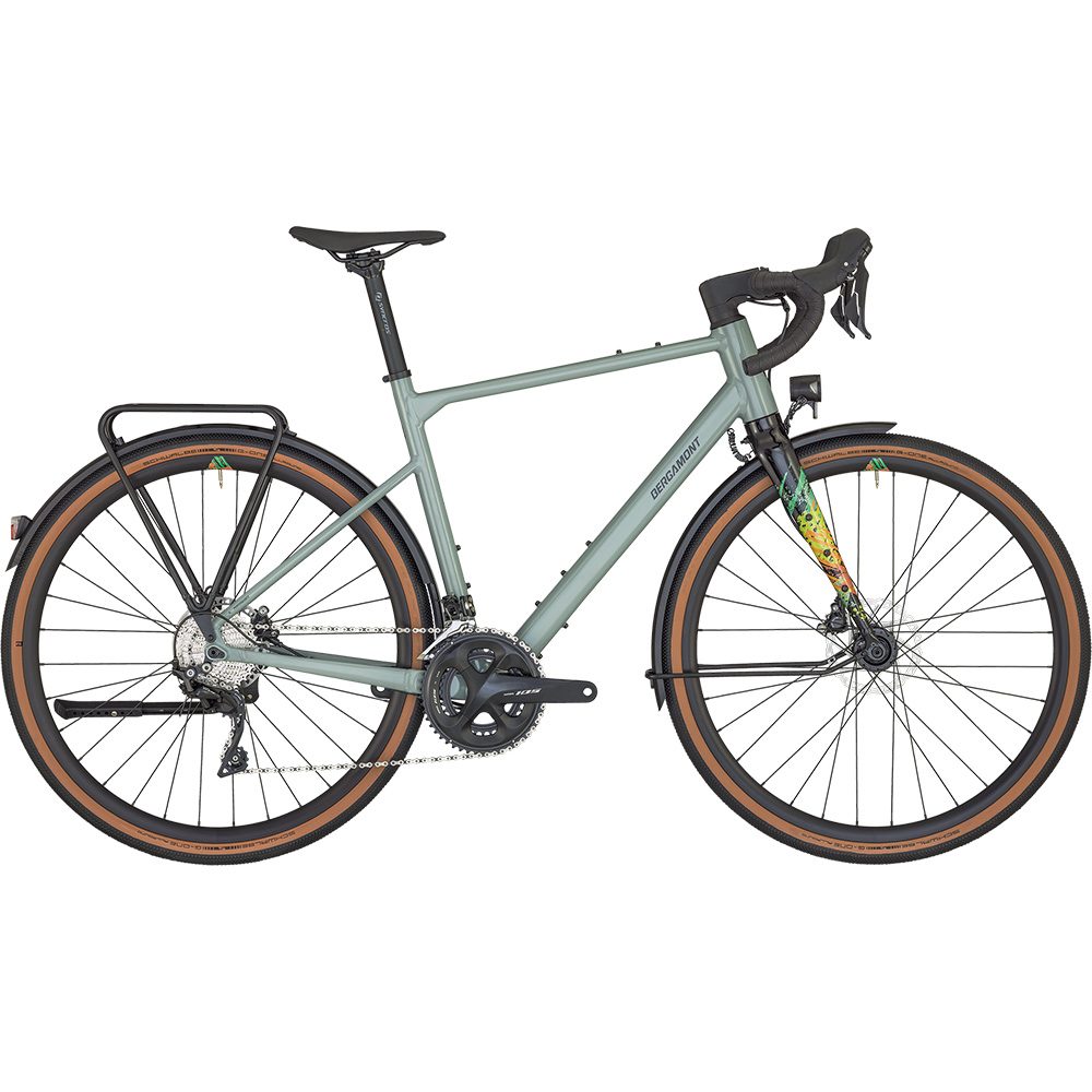 Grandurance RD 7 Gravel Bike shiny rainy green