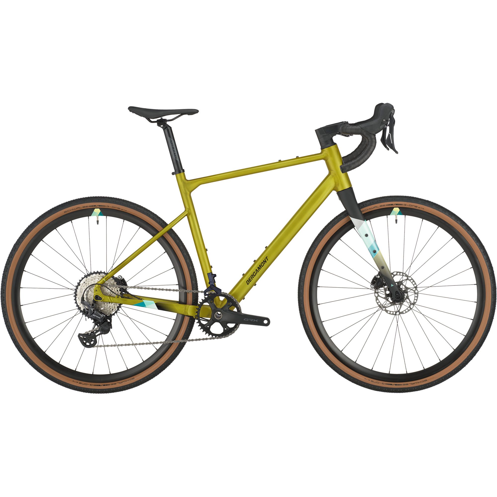 Grandurance 8 Gravel Bike greenish gold
