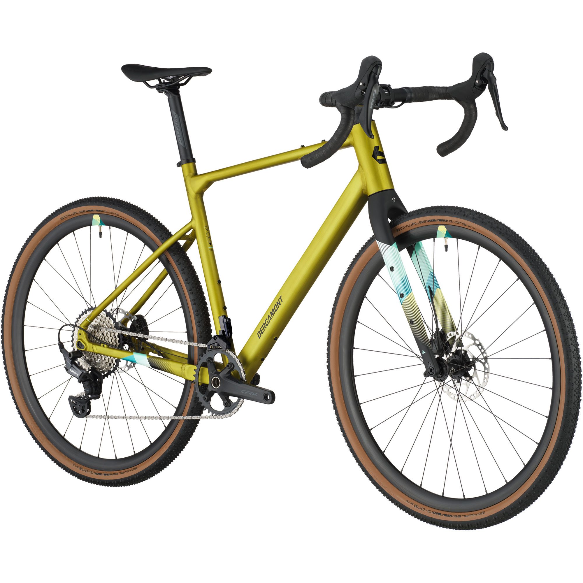 Grandurance 8 Gravel Bike greenish gold
