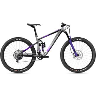 Riot Trail Full Party SuperFit Mountainbike Fully silver purple 2022