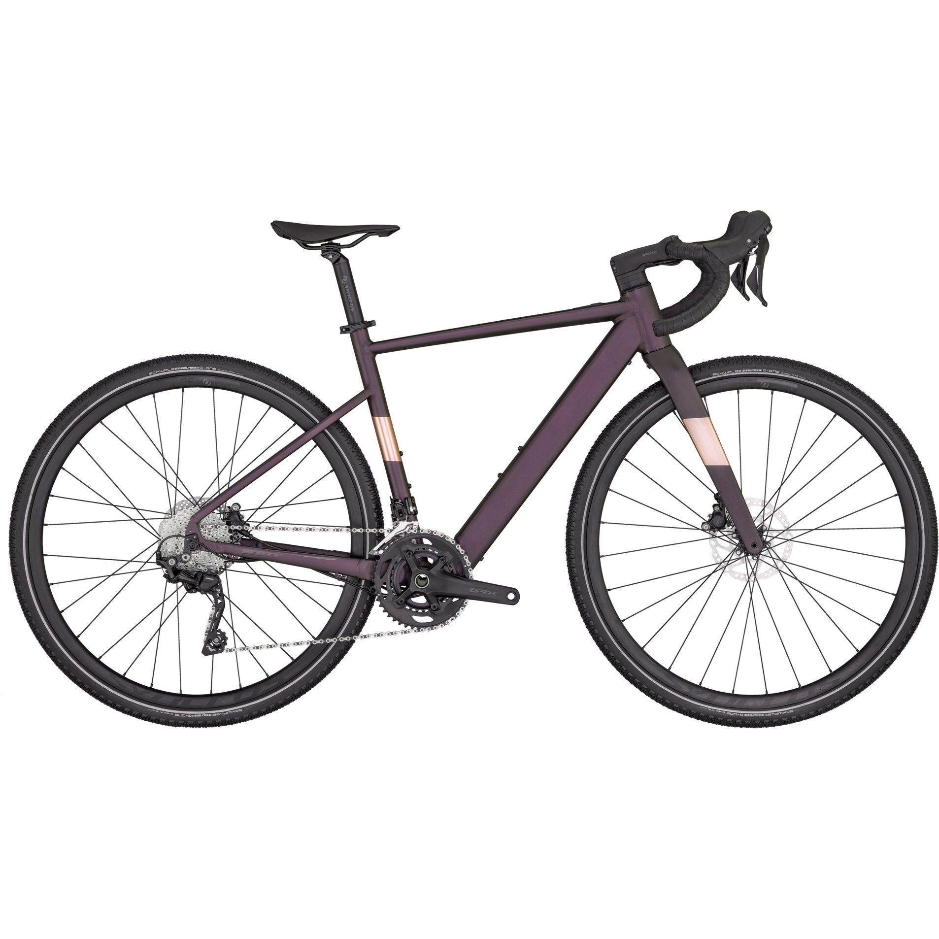 Contessa Speedster Gravel eRIDE 25 E-Gravel Bike burgundy purple
