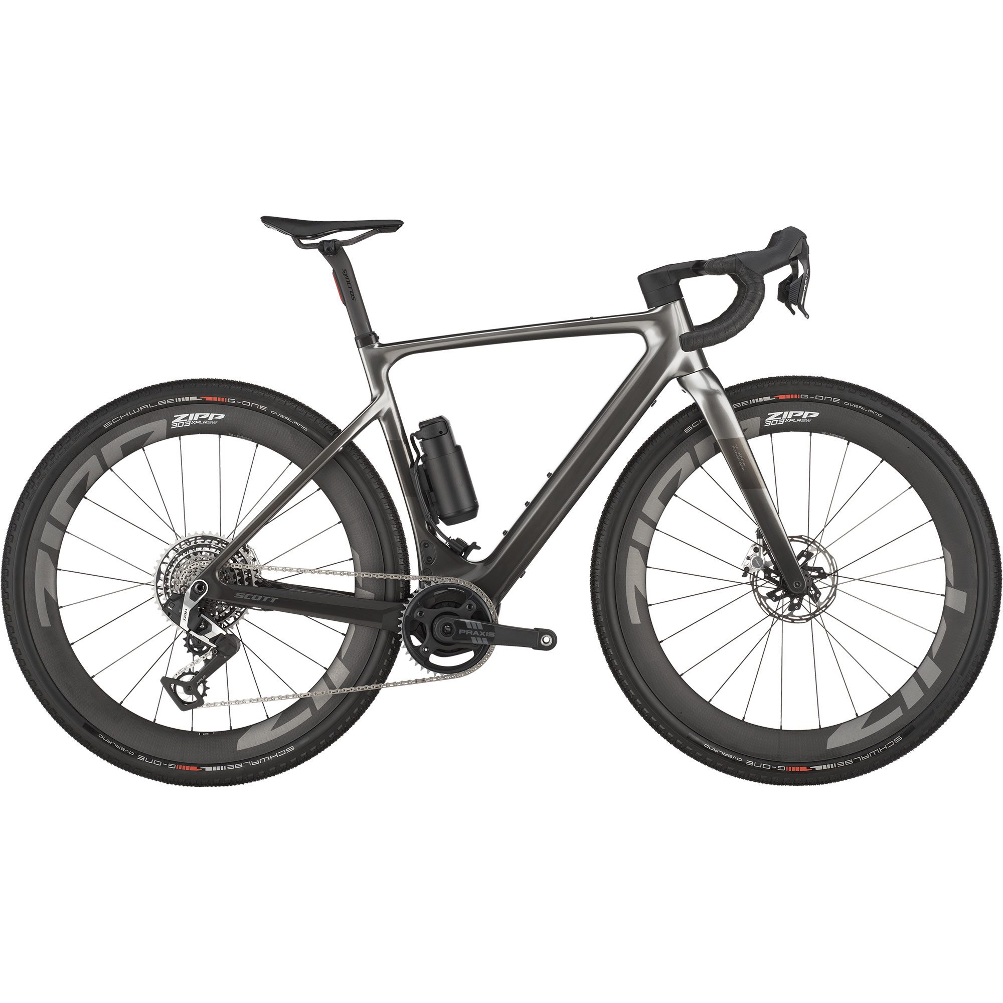 Solace Gravel Ultimate Carbon E-Gravel Bike chrome silver