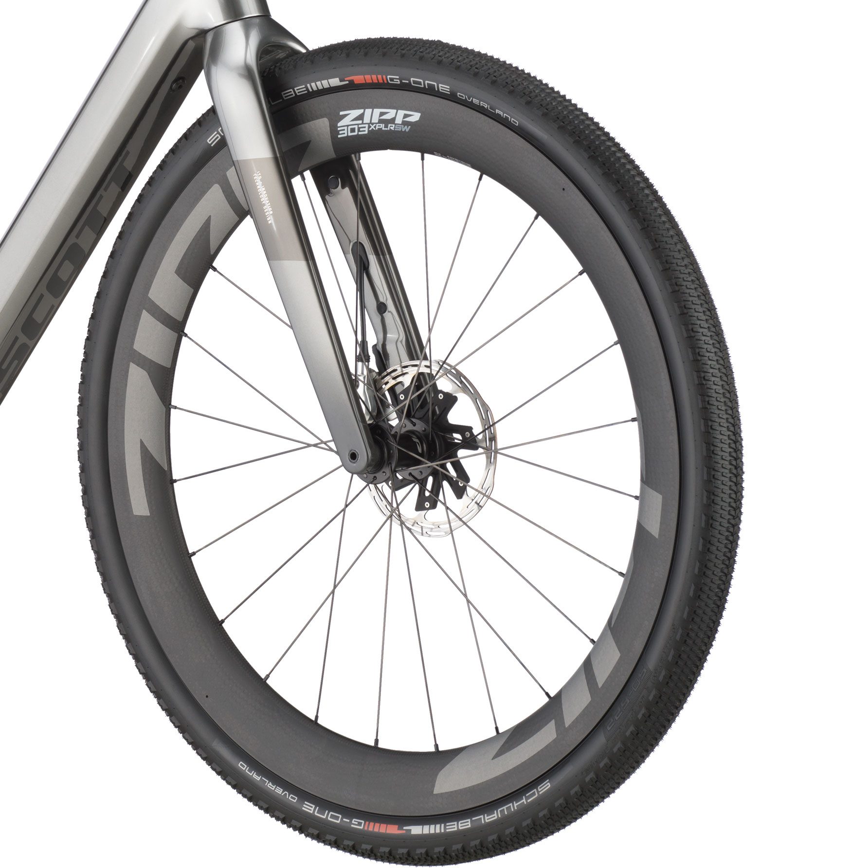 Solace Gravel Ultimate Carbon E-Gravel Bike chrome silver