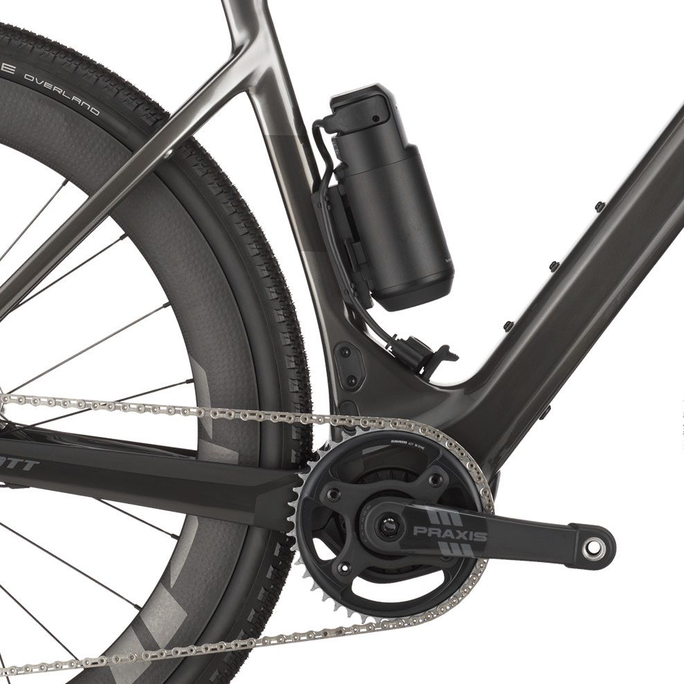 Solace Gravel Ultimate Carbon E-Gravel Bike chrome silver