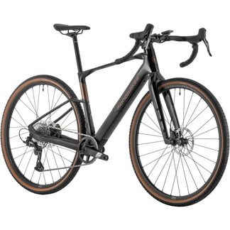 Dusty R Carbon E-Gravel Bike schwarz
