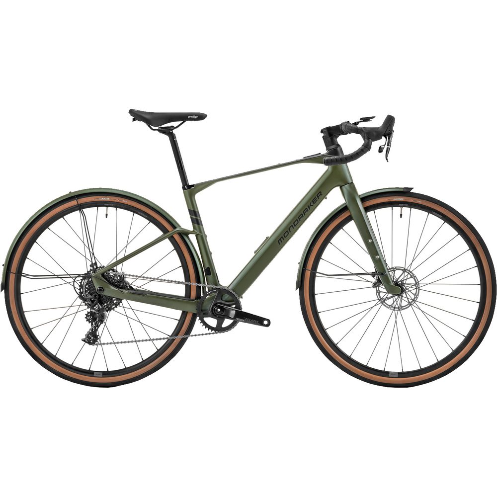 Mondraker - Dusty SX R Carbon E-Gravel Bike grün 2024