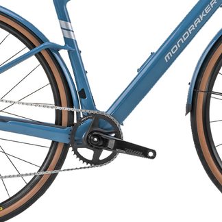 Dusty SX RR Carbon E-Gravel Bike blau