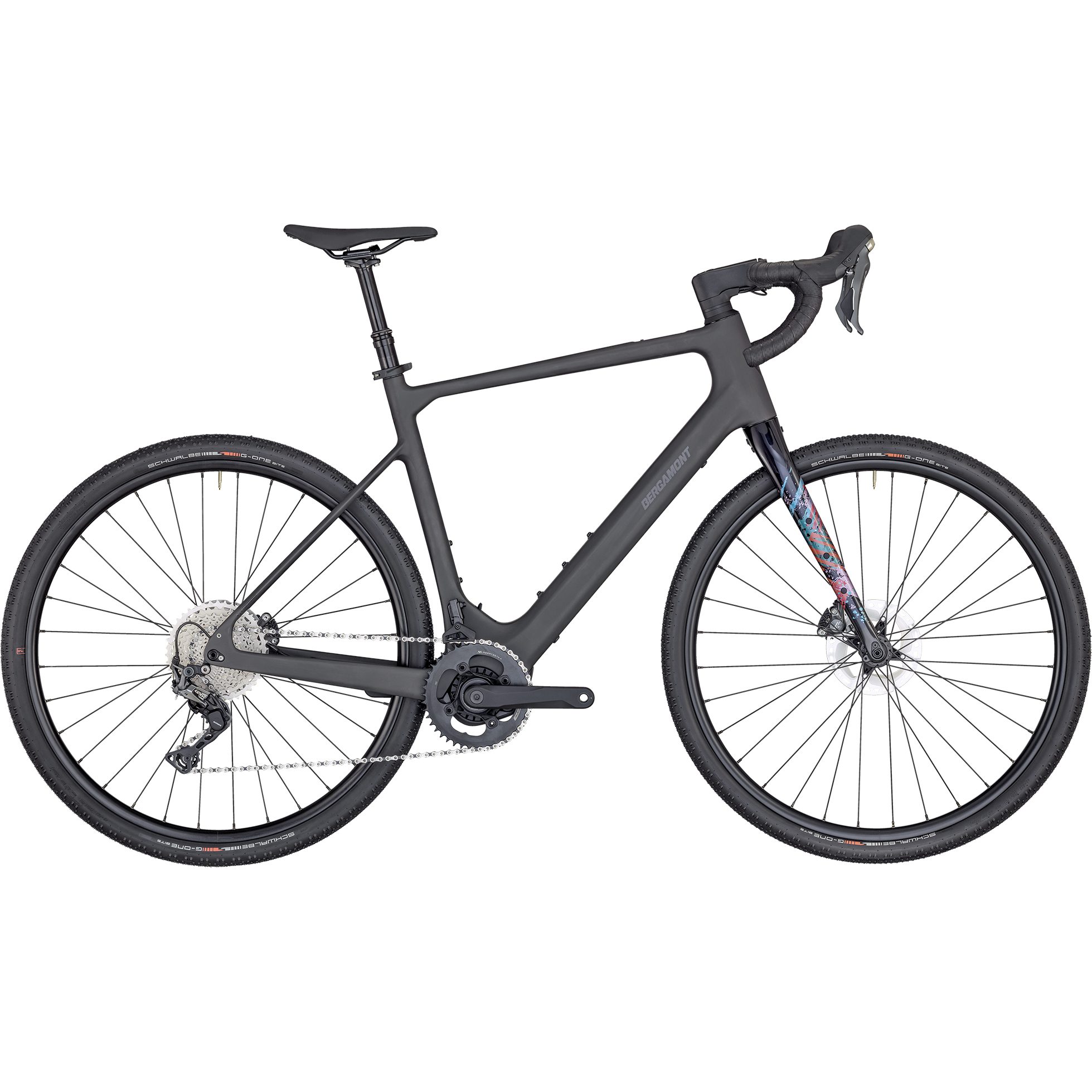 E-Grandurance Elite Carbon E-Gravel Bike raw carbon