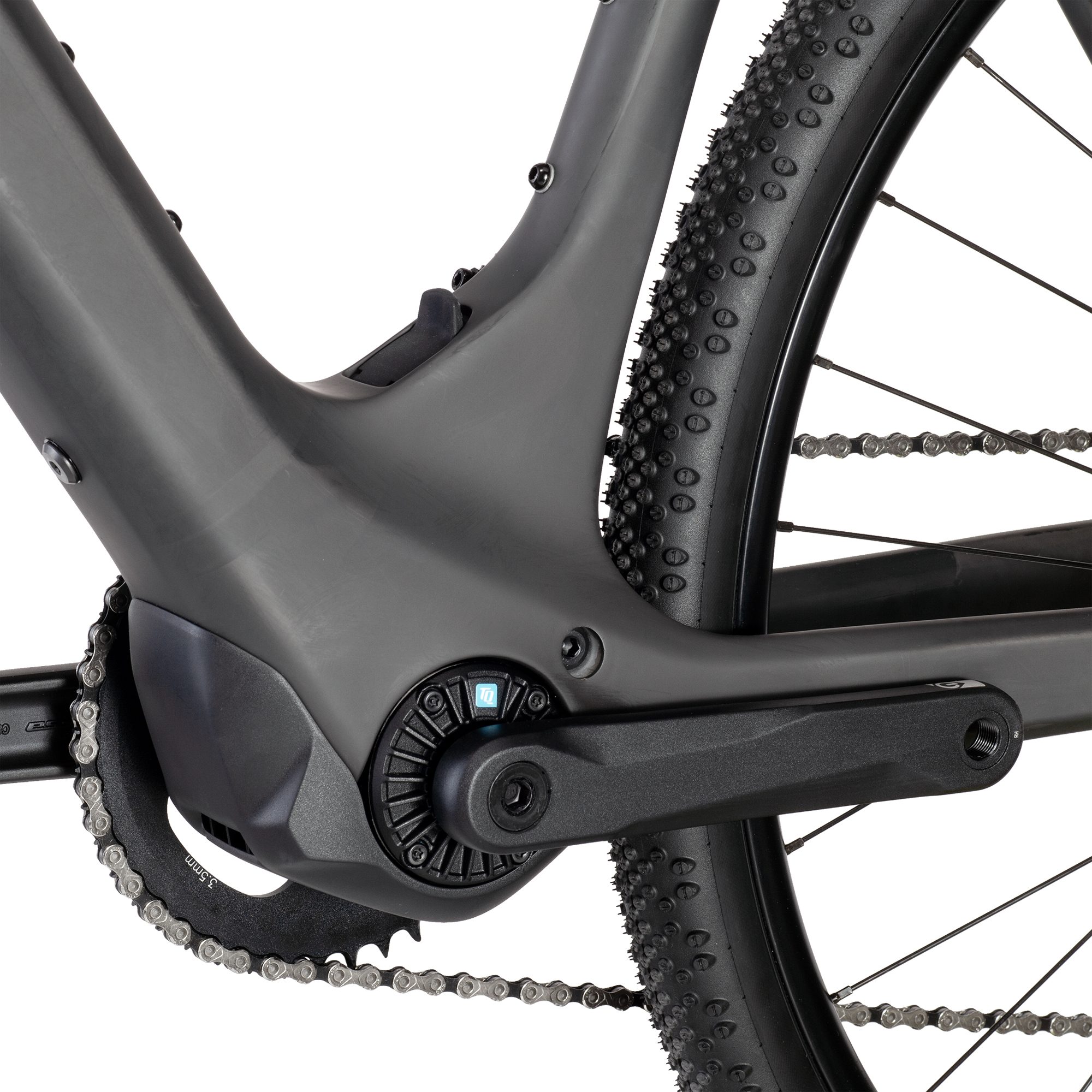 E-Grandurance Elite Carbon E-Gravel Bike raw carbon