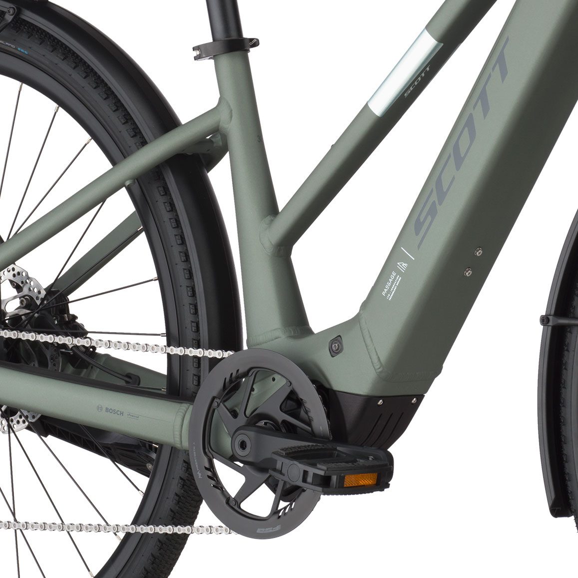 Passage 30 Slope Urban E-Bike highland green