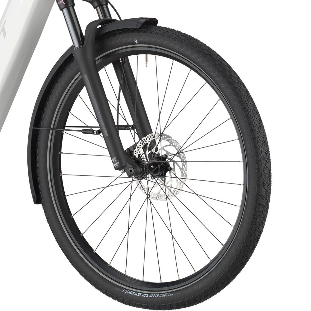 Sub 10 Belt Wave Urban E-Bike bianco white