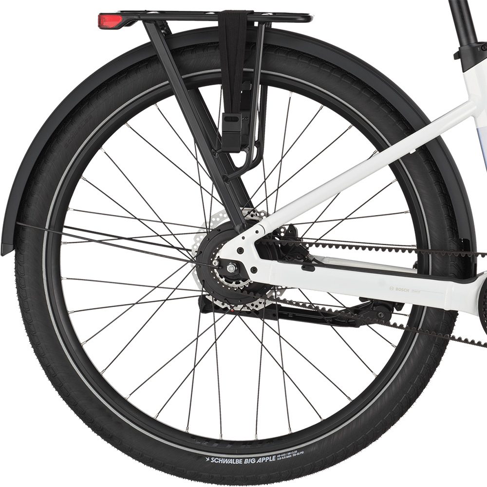 Sub 10 Belt Wave Urban E-Bike bianco white