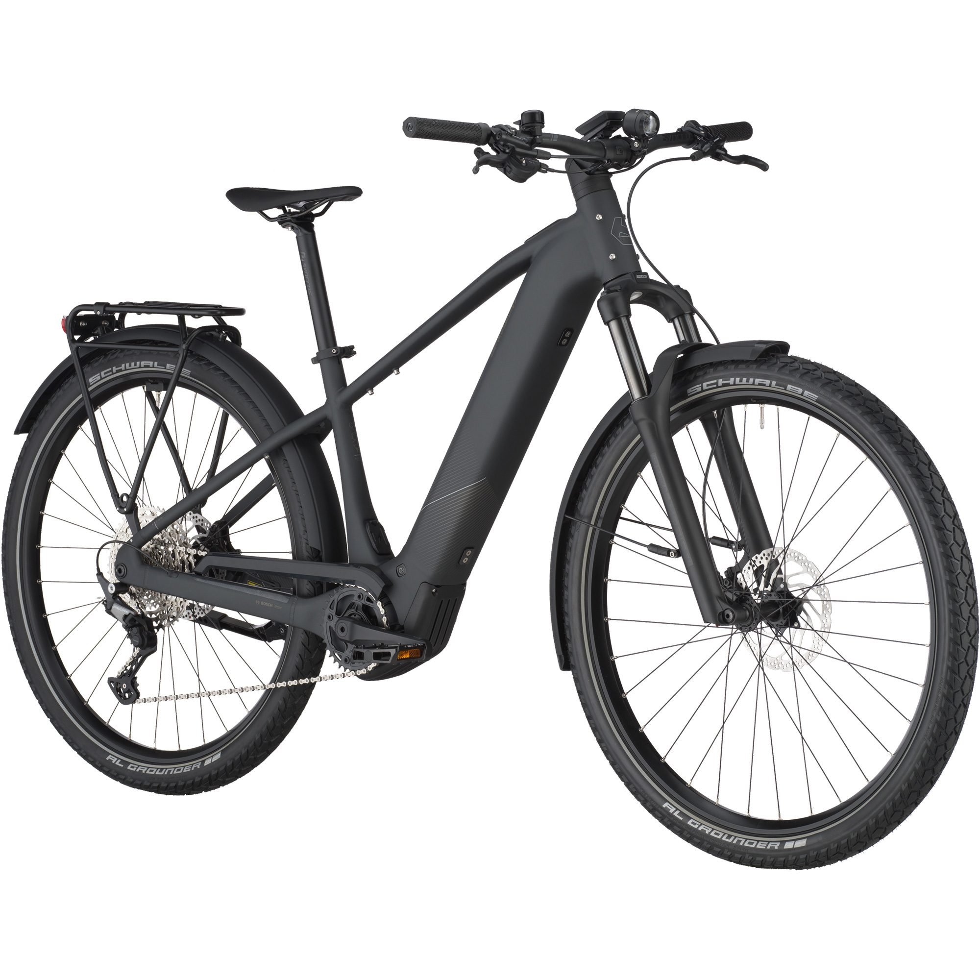 E-Revox Tour 20 E-Trekkingrad flaky black
