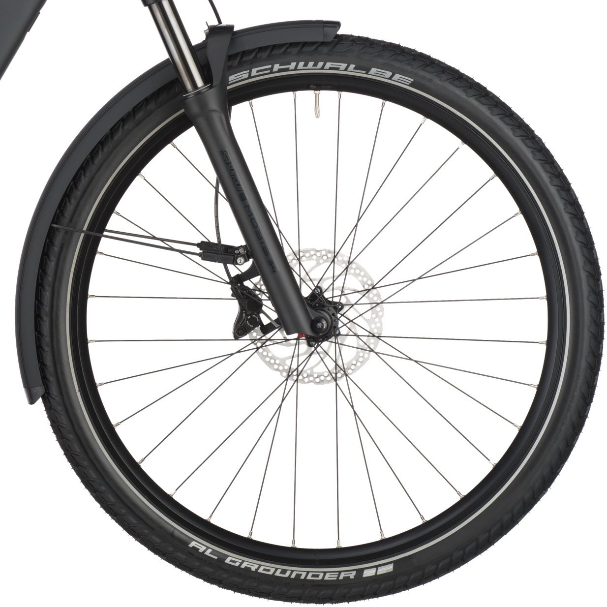 E-Revox Tour 20 E-Trekkingrad flaky black