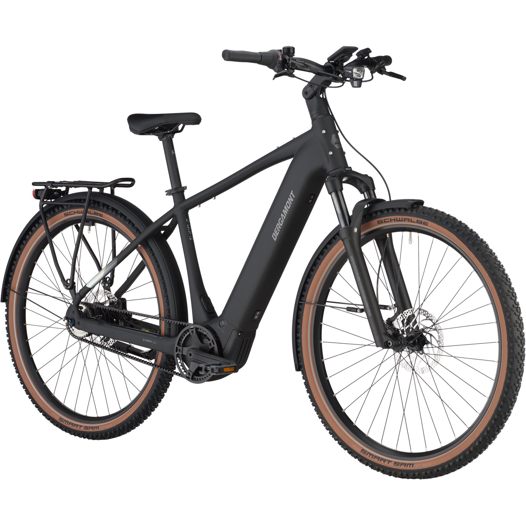 E-Horizon SUV 20 Belt E-Trekkingrad black matt