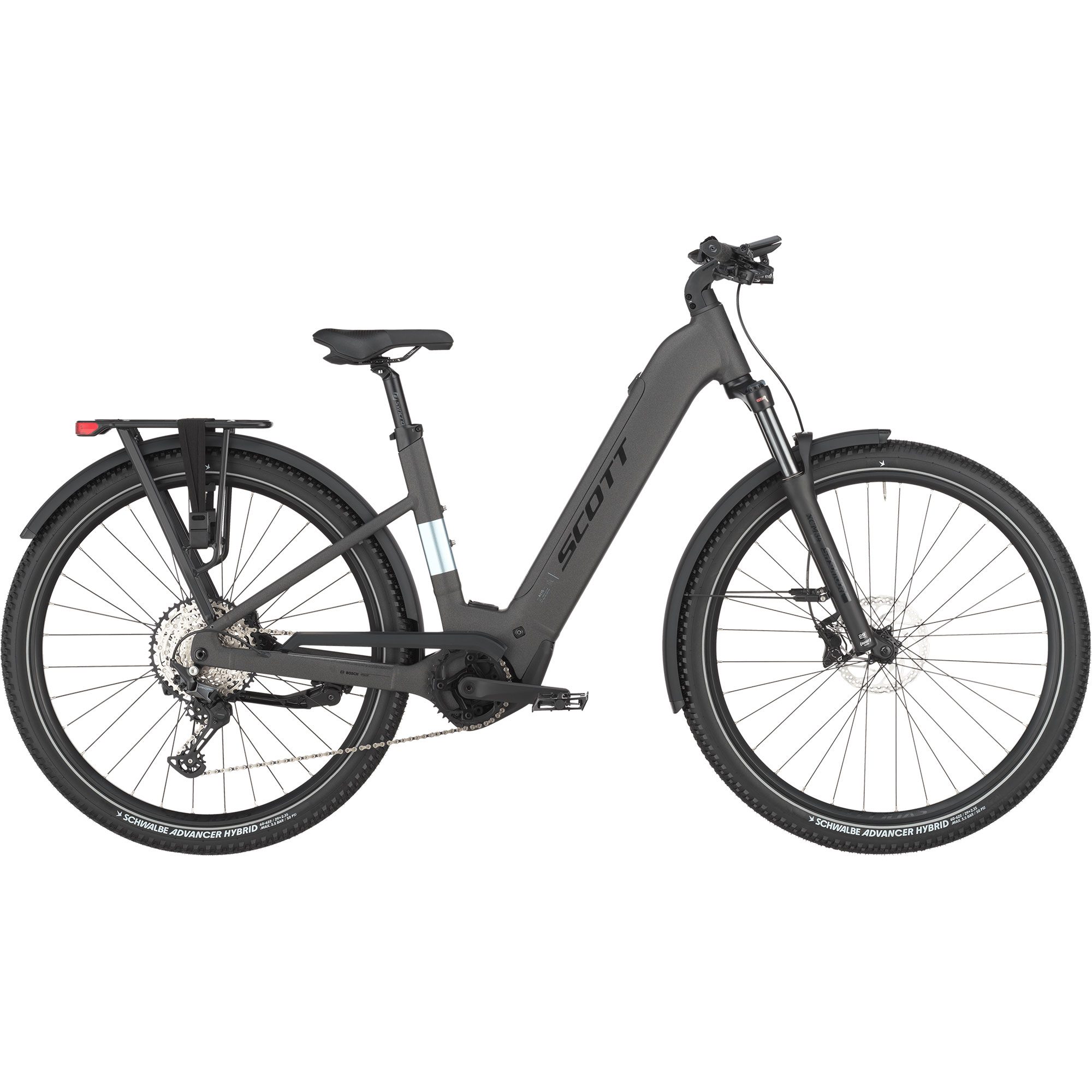 Axis 20 Wave E-Trekkingrad midnight grey