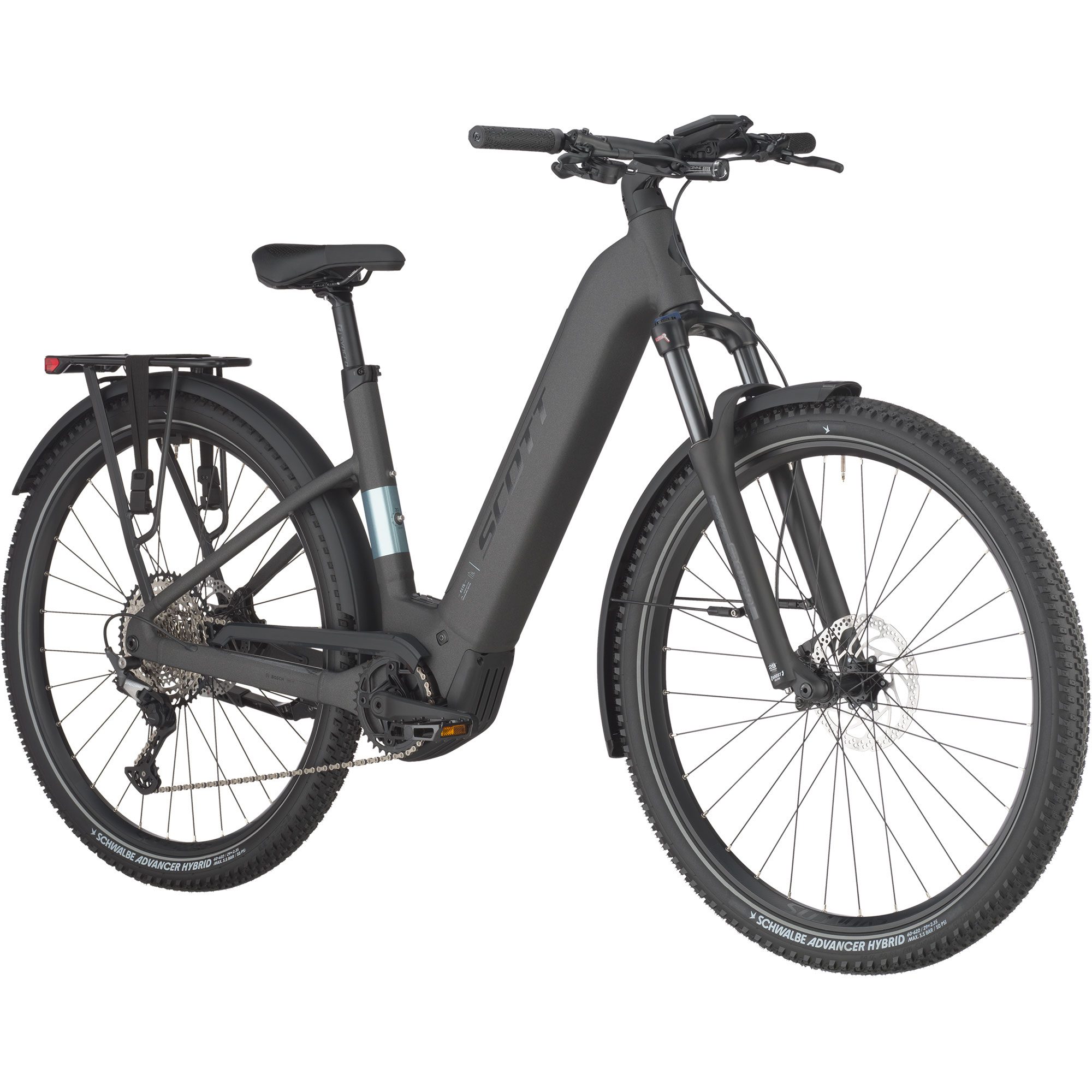 Axis 20 Wave E-Trekkingrad midnight grey
