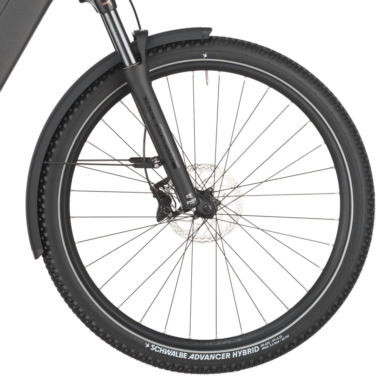 Axis 20 Wave E-Trekkingrad midnight grey