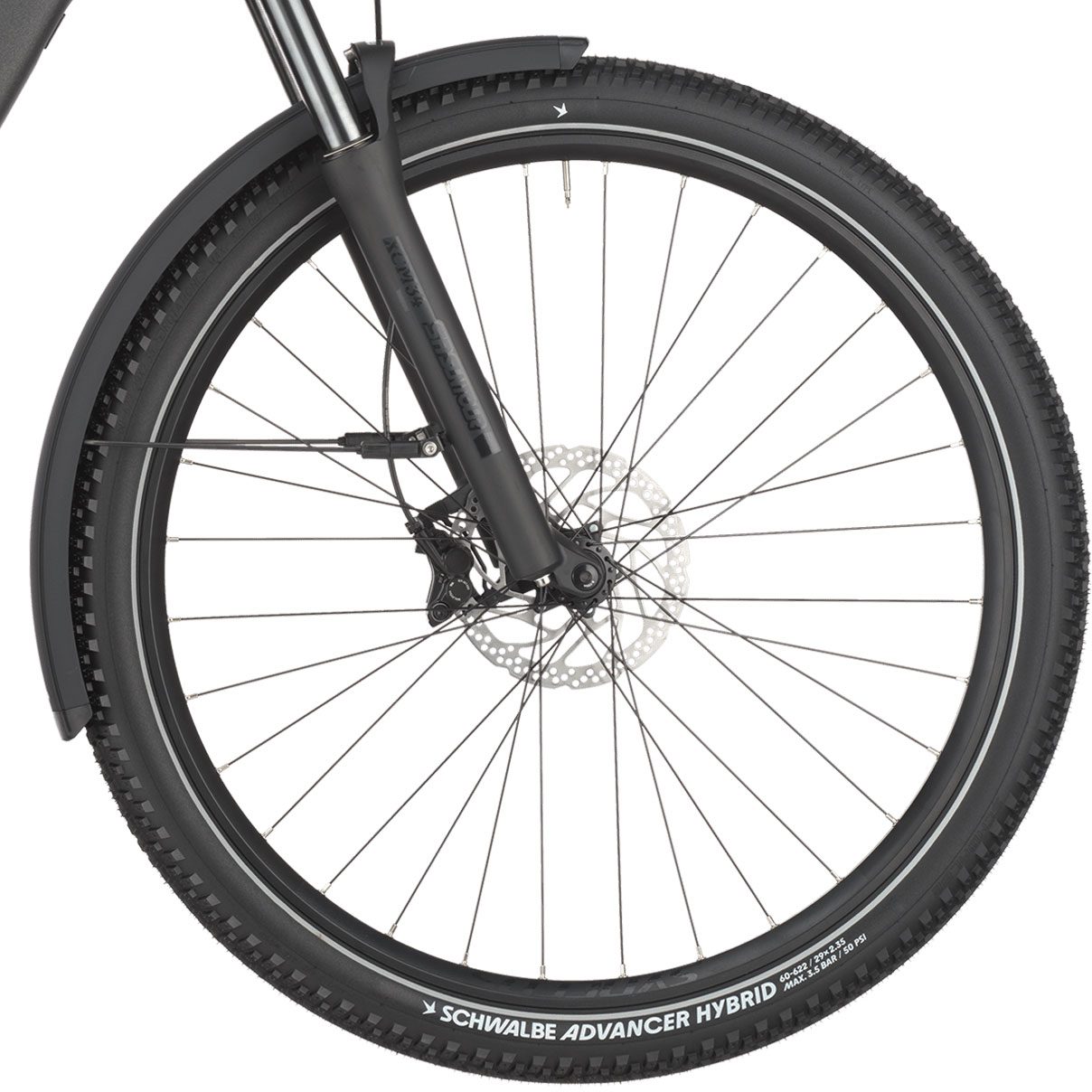 Axis 20 E-Trekkingrad midnight grey