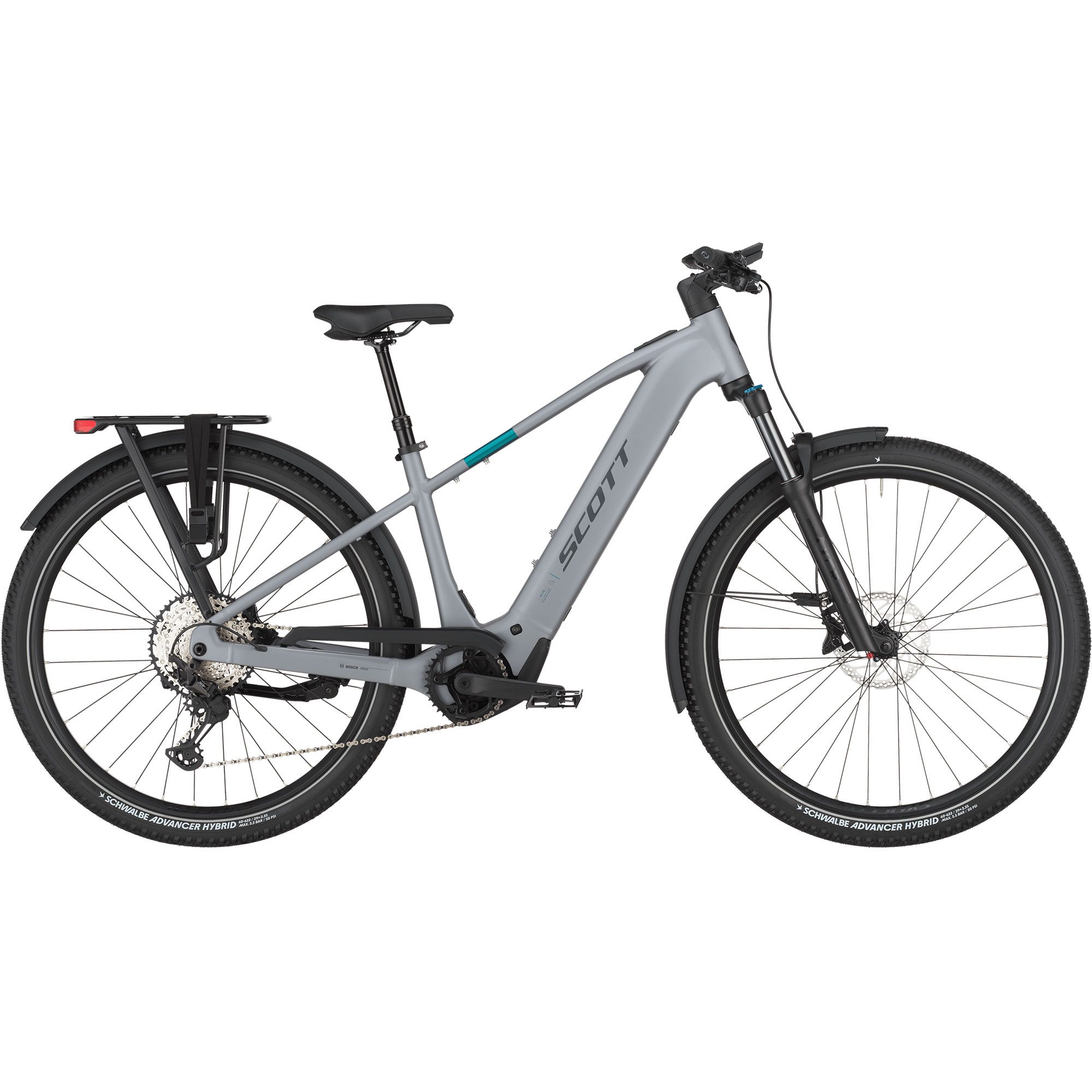 Axis 10 E-Trekking Bike bird grey