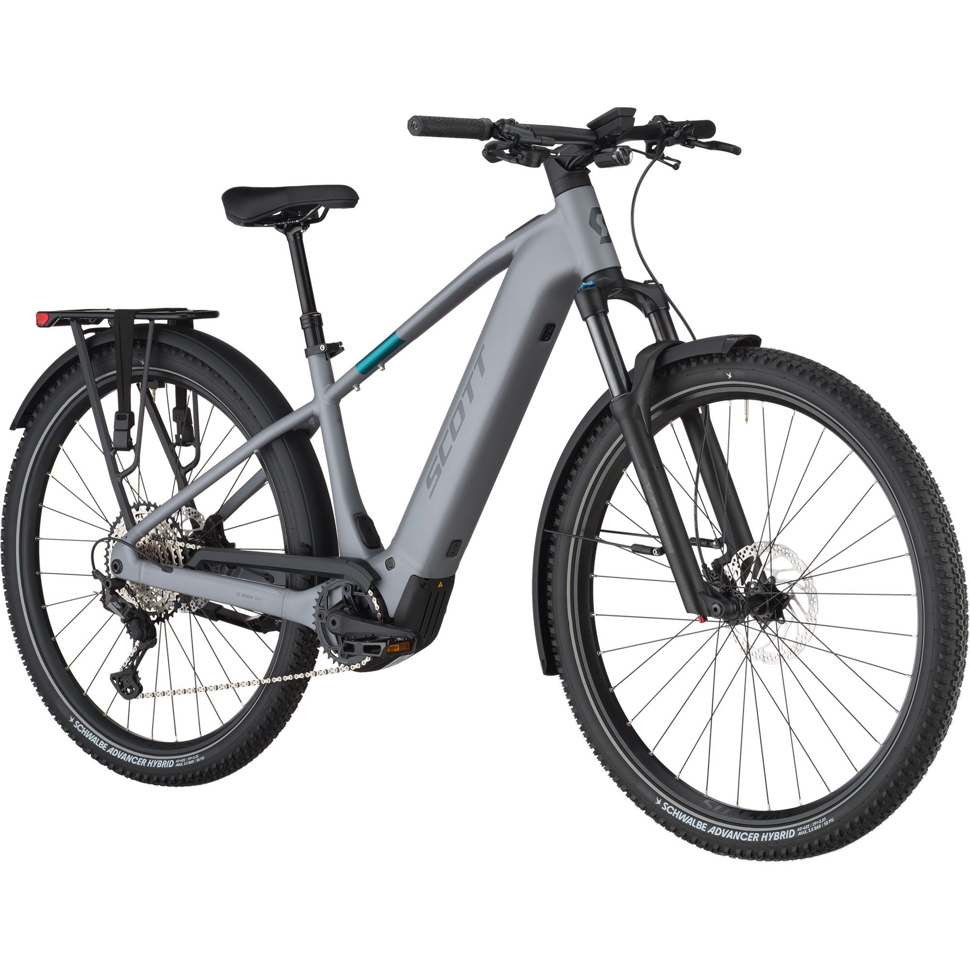 Axis 10 E-Trekking Bike bird grey