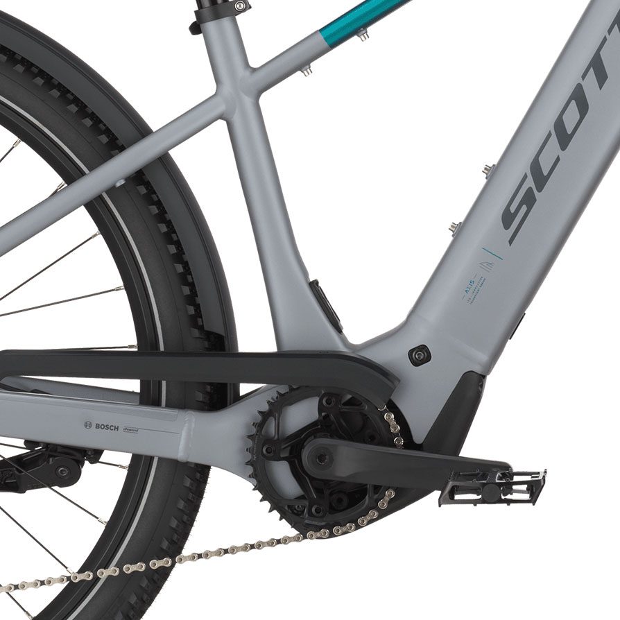 Axis 10 E-Trekking Bike bird grey