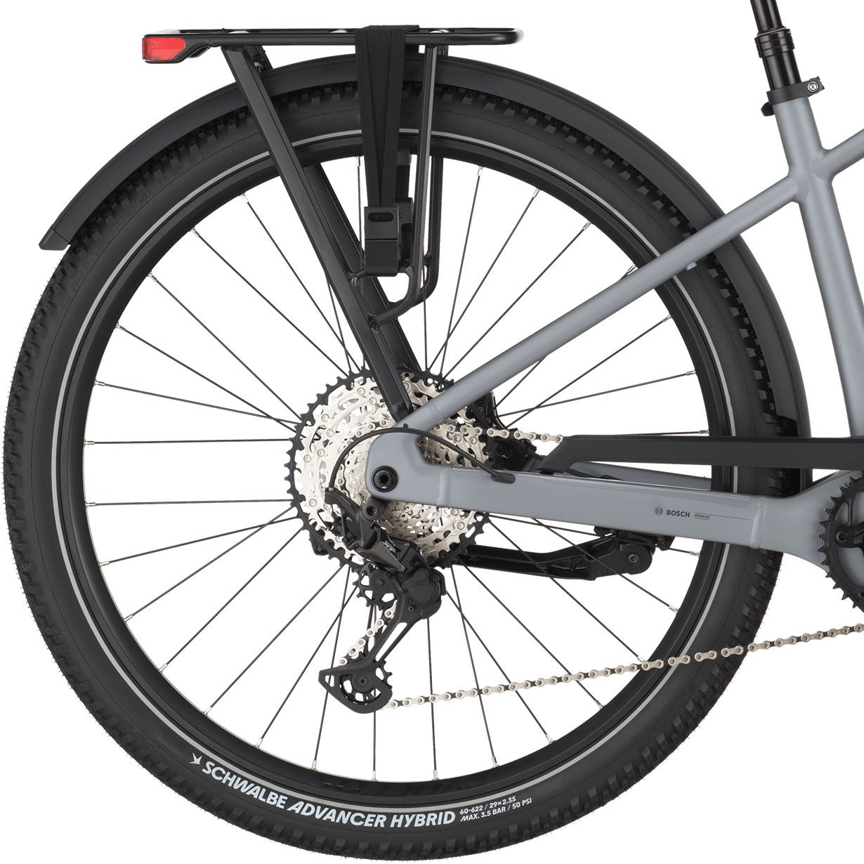 Axis 10 E-Trekking Bike bird grey