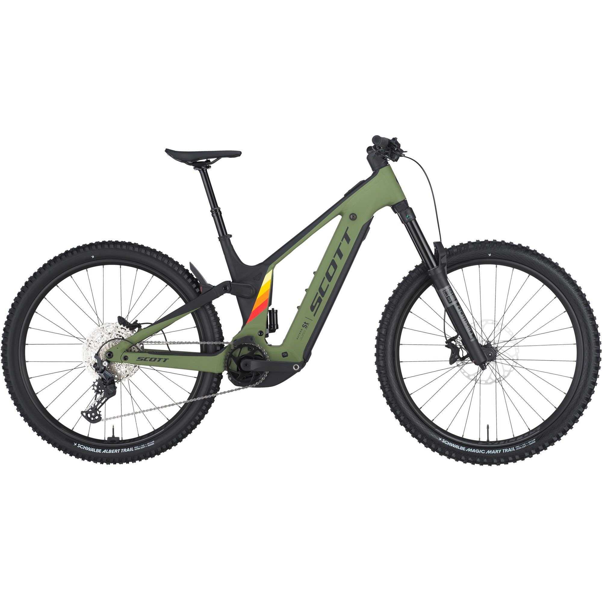 Patron ST 910 E-MTB Fully loden green