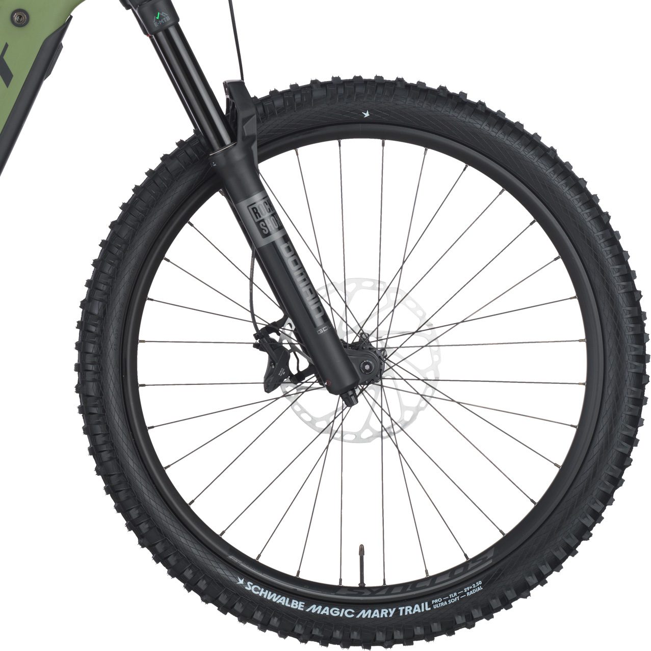 Patron ST 910 E-MTB Fully loden green