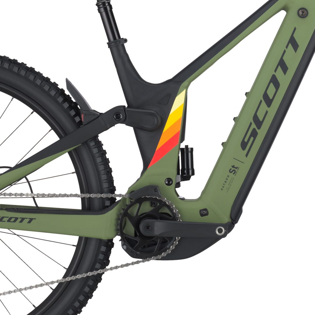 Patron ST 910 E-MTB Fully loden green
