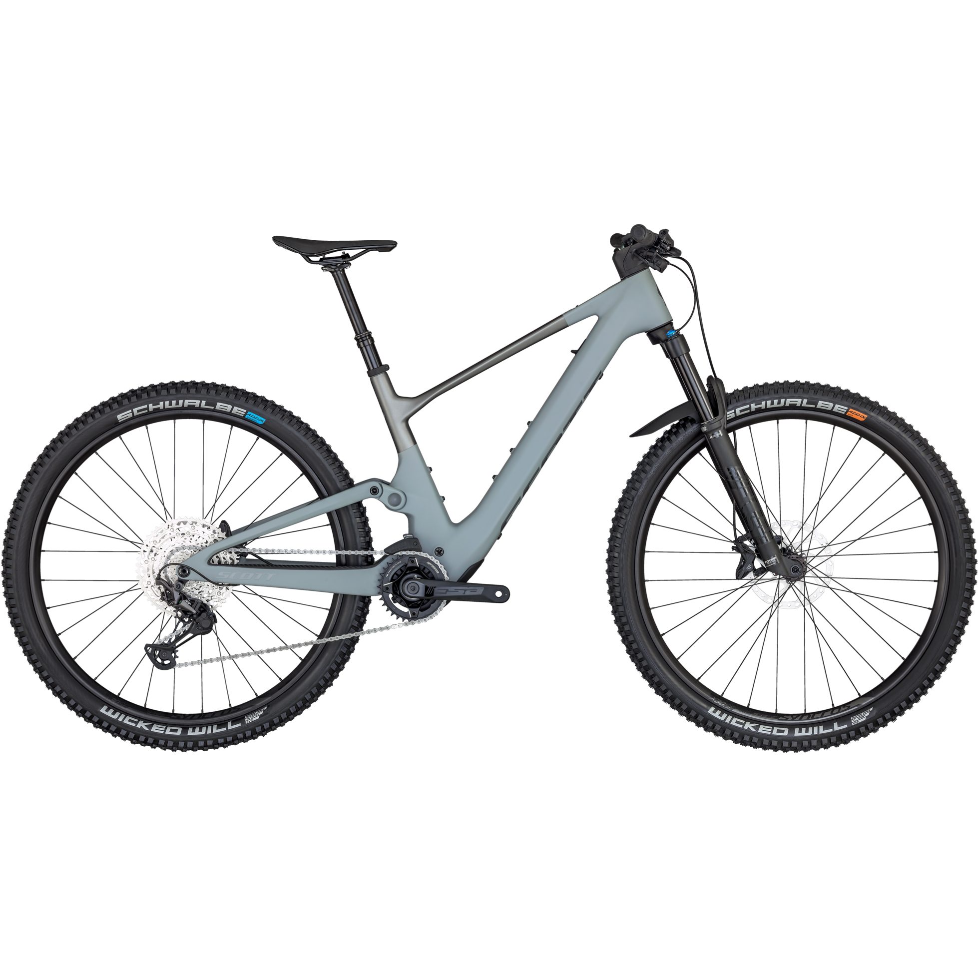 Scott Lumen eRIDE 910 Carbon E MTB Fully shark grey at Sport Bittl Shop