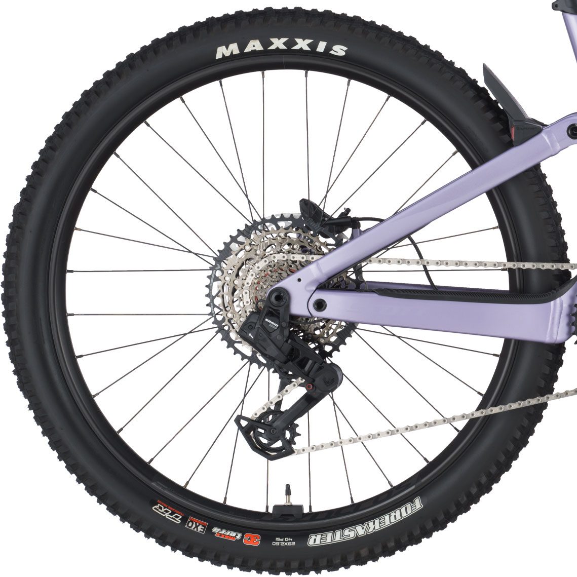 Patron 910 Carbon E-MTB Fully mauve purple