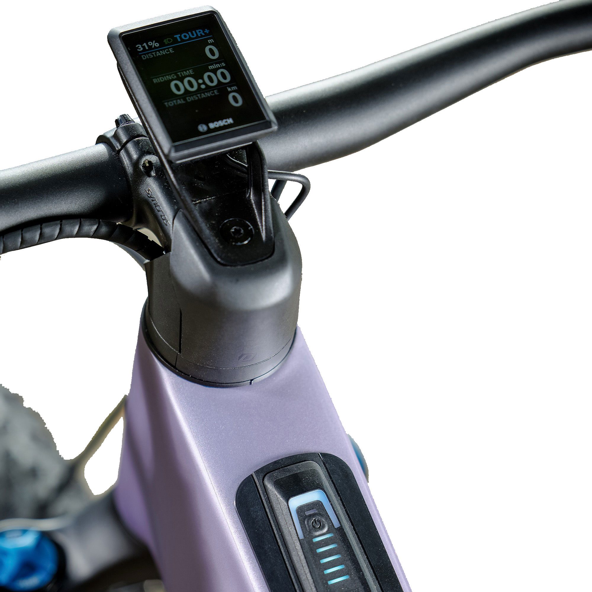 Patron 910 Carbon E-MTB Fully mauve purple