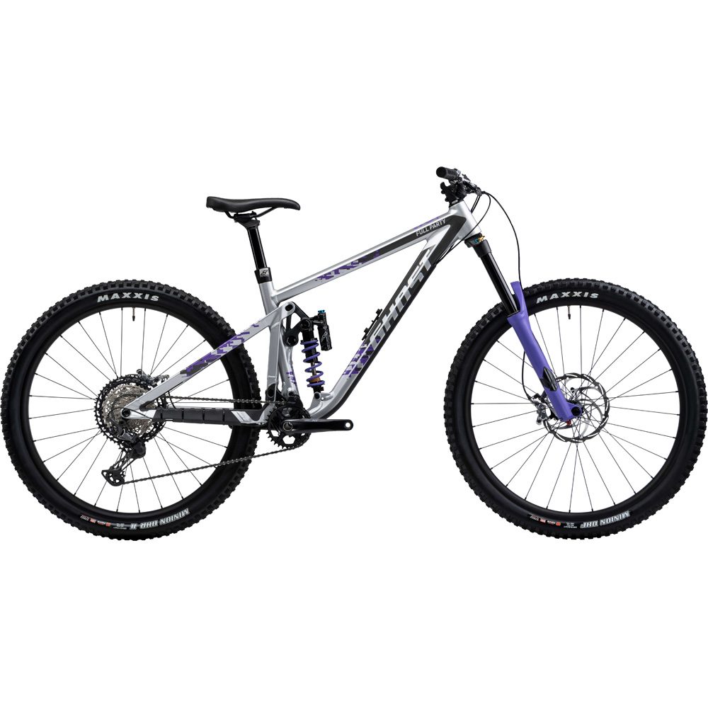 Riot AM Full Party SuperFit Mountainbike Fully silver 2022