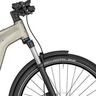 E-Revox Pro FMN EQ E-Trekking Bike Women shiny creme silver