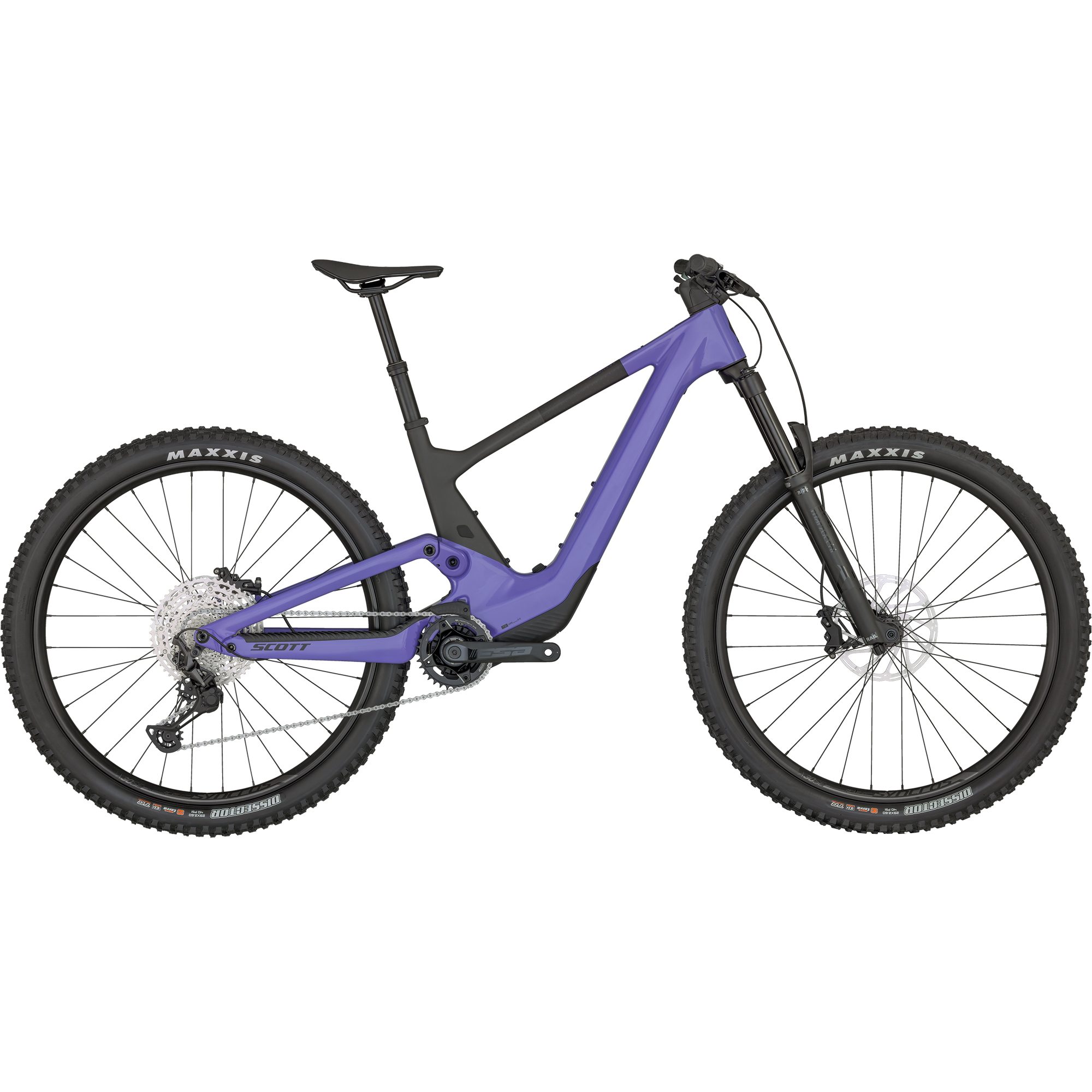 Scott Contessa Voltage eRIDE 910 Carbon E MTB Fully Women peri purple at Sport Bittl Shop