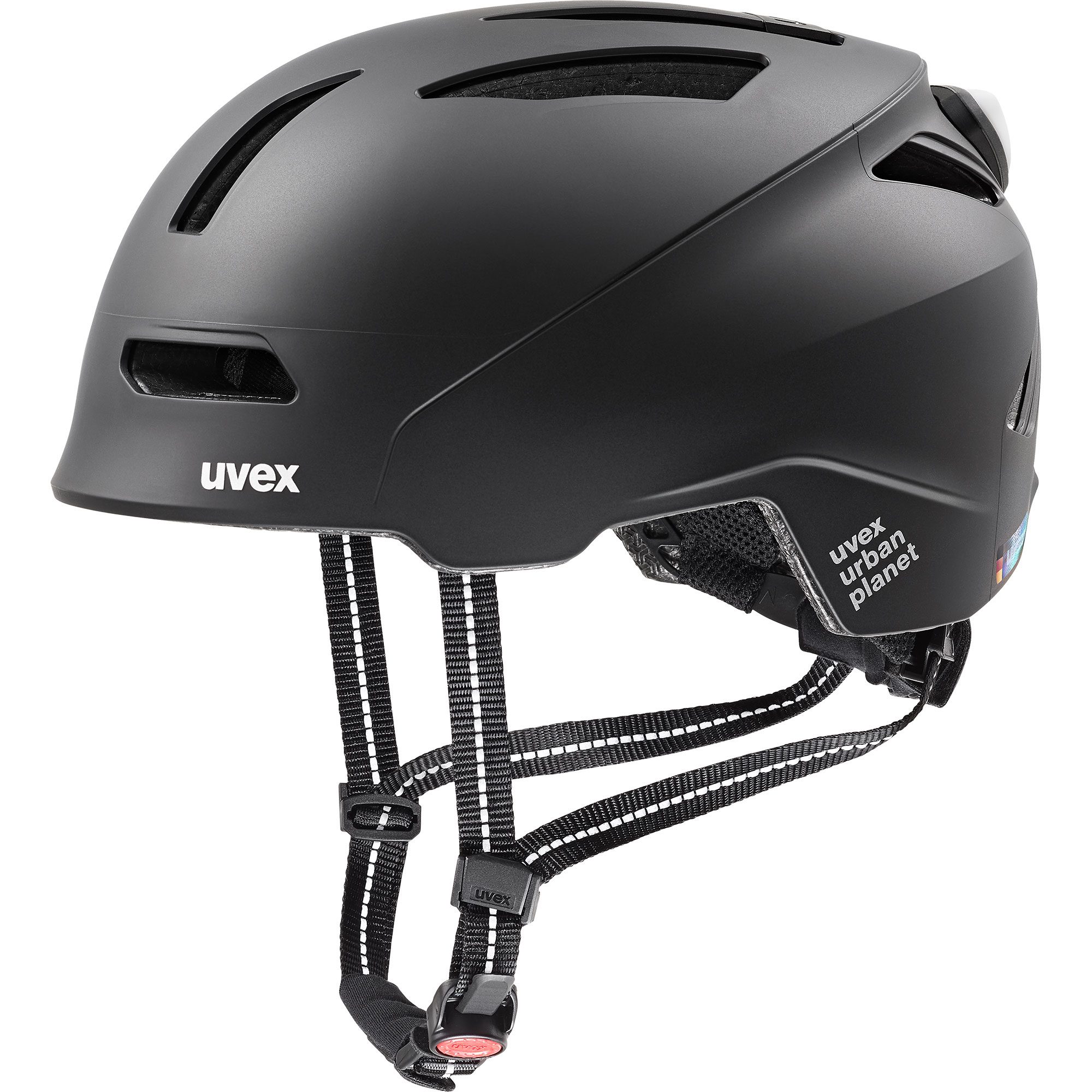 Urban Planet LED Fahrradhelm black matt