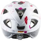 Ximo Bike Helmet Kids white hearts