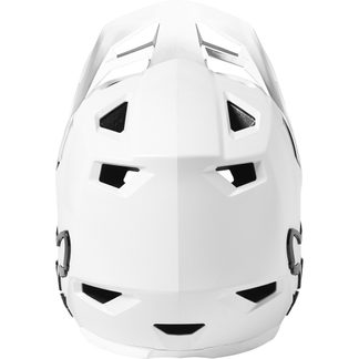 Rampage Fullface Helm Kinder white