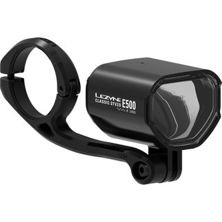 Lezyne - Classic STVZO E500 Frontlight black white