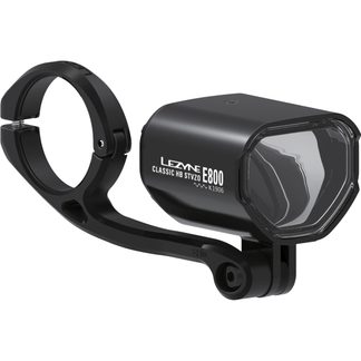 Lezyne - Classic HB STVZO E800 Vorderlicht schwarz weiß