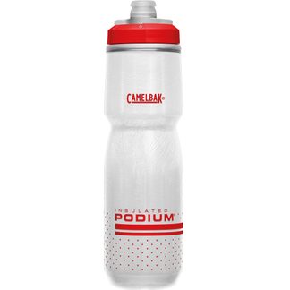 Podium® Chill™ 710ml Trinkflasche friery red white