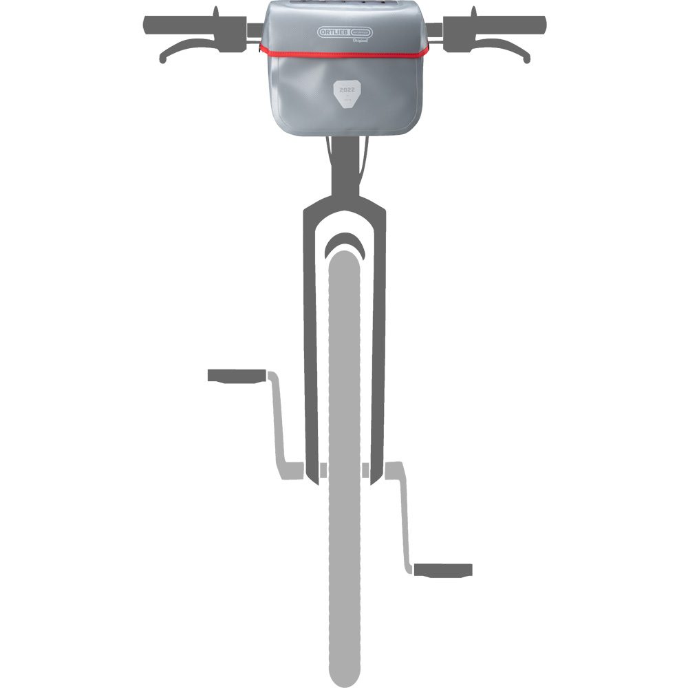 Ultimate Original 7l Fahrradtasche alu grey