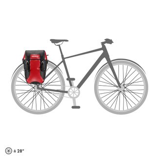 Bike-Packer QL2.1 40l 2 Hinterradtaschen rot
